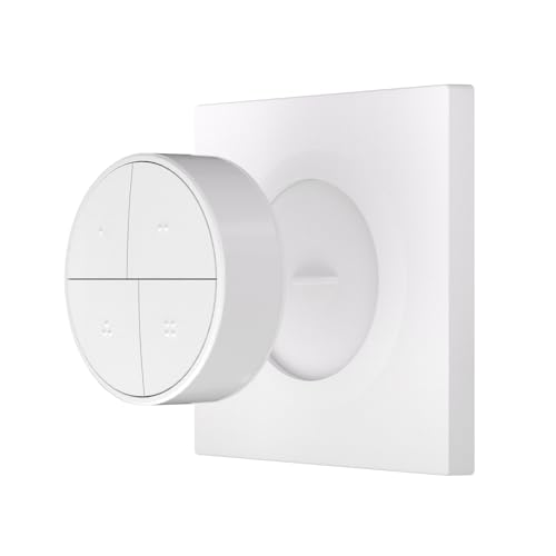 SONOFF Orb 4-in-1 Zigbee Smart Scene Button (SNZB-01M), Kabelloser Smart Button & Lichtfernbedienung, Multi-Button Szenecontroller, Einfache Installation, Kompatibel mit Open-Source Plattformen