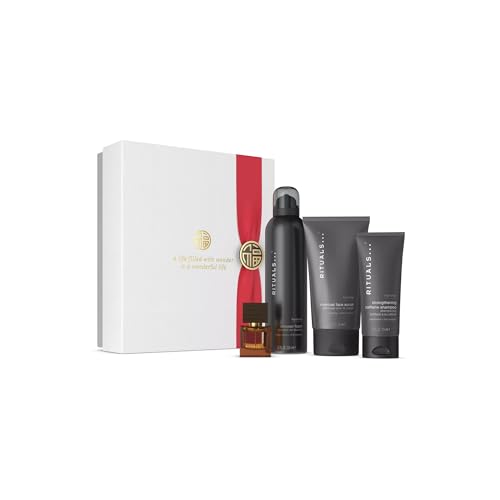 RITUALS Geschenkbox Homme, Medium – Geschenkset für Männer mit Körperpflege-Produkten mit Bambus, Minze und Zedernholz – belebende Eigenschaften