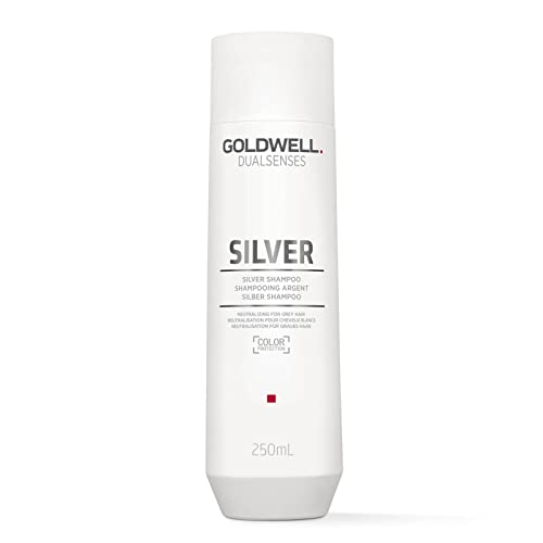 Goldwell Dualsenses Silver Shampoo für graues und kühles blondes Haar,frisch, 250 ml