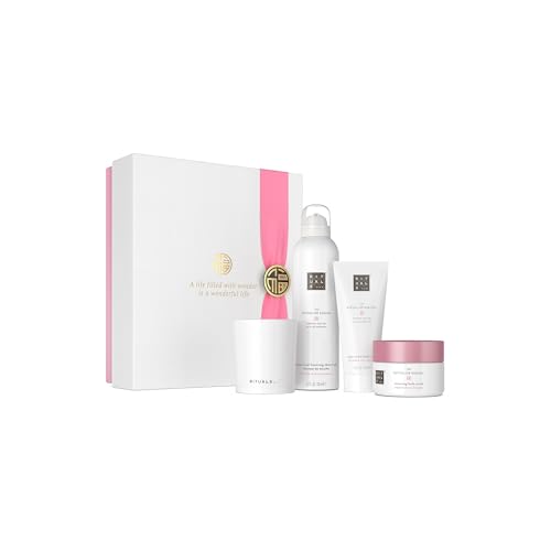 RITUALS Muttertags Geschenkset The Ritual of Sakura, Medium – Geschenkbox mit Produkten für die Körperpflege mit Reismilch und Kirschblüten – Pflegende Eigenschaften