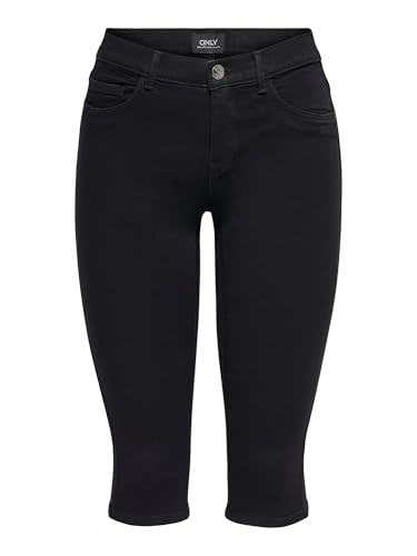 ONLY Female Jeans-Shorts ONLRAIN Mittlere Taille Skinny Fit Jeans-Shorts