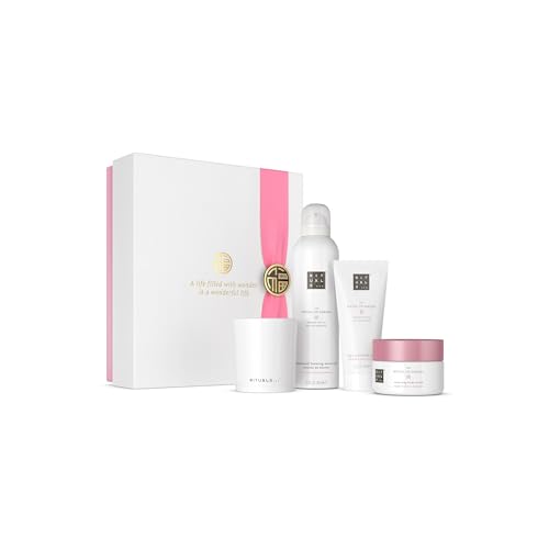 RITUALS Geschenkset The Ritual of Sakura, Medium – Geschenkbox mit Produkten für die Körperpflege mit Reismilch und Kirschblüten – Pflegende Eigenschaften