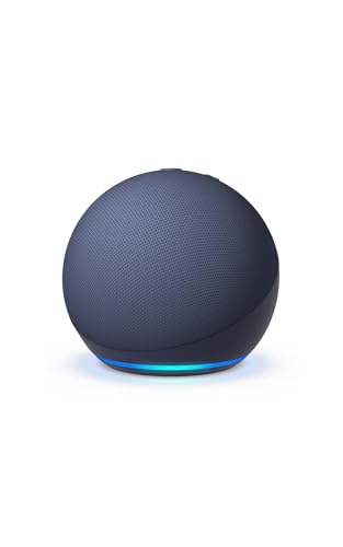 Echo Dot (Neueste Generation) | Smarter WLAN- und Bluetooth-Lautsprecher und gigantischem, sattem Klang | Tiefseeblau, mit Alexa+ Early Access