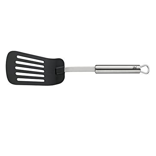 WMF Profi Plus Pfannenwender Kunststoff 32,2 cm, Cromargan Edelstahl teilmattiert, Kunststoffvorderteil, Spatula, spülmaschinengeeignet, hitzebeständig