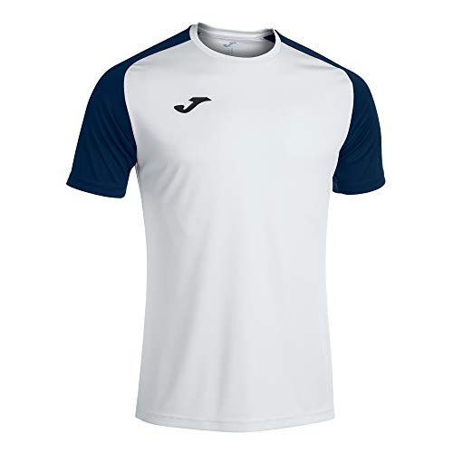Joma Herren Academy Iv M/C Unterhemd, Weiss Marineblau Weiss, XL EU