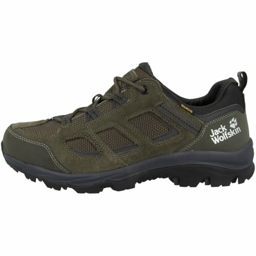 Jack Wolfskin Vojo 3 Texapore Low M Herren Outdoorschuhe , Khaki Phantom, 45 EU