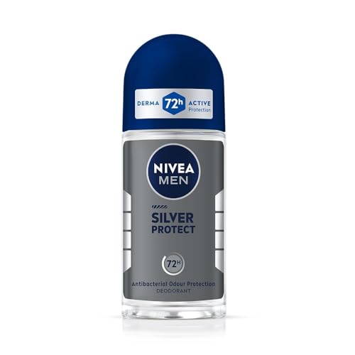 NIVEA Antiperspirant Silver Protect Roll-on, 50ml