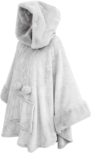 MolynnChic Tragbare Decke mit Kapuze – Oversize Sweatshirt Hoodie für Damen – Kuscheliges Geschenk für Erwachsene