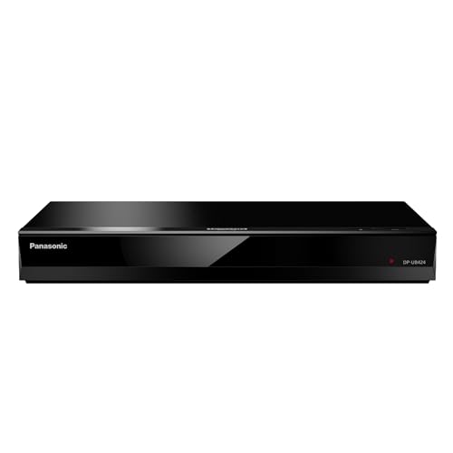 Panasonic DP-UB424EGK Ultra HD Player (4K Blu-ray Disc, 4K VoD, DLNA, 2x HDMI, USB, schwarz)