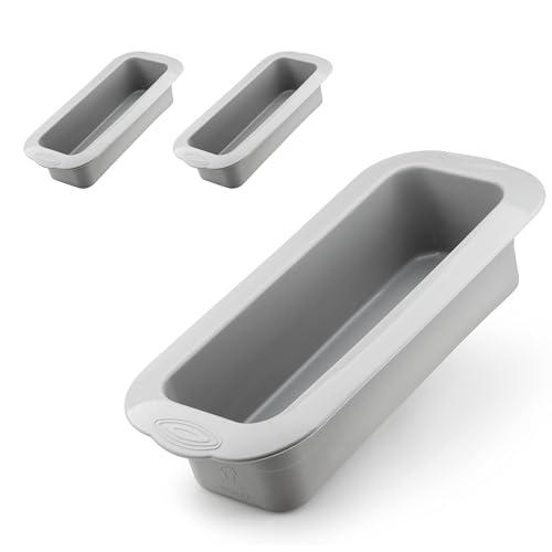 Backefix 2x 32cm Silikon Kastenform, Brot backen Form, die Original Silikon Brotbackform groß, auch als Kuchenbackform - altbewährt, lebensmittelecht und umweltbewusst
