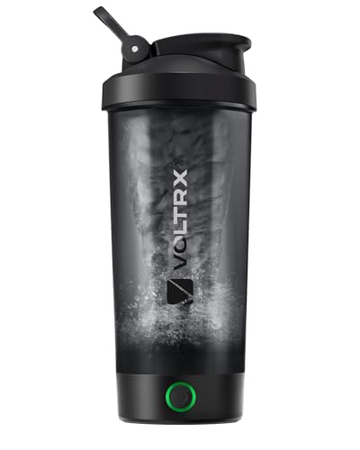 VOLTRX Protein Shaker Flasche, Titanus USB C Wiederaufladbare Elektrische Protein Shake Mixer, Shaker Cups für Proteinshakes und Mahlzeitenersatz Shakes, BPA Frei, 24oz