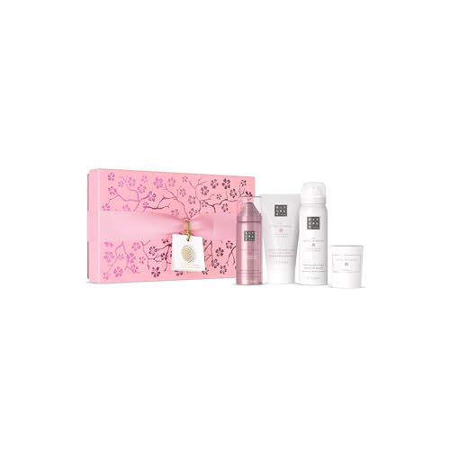 RITUALS Geschenkset The Ritual of Sakura, Small | Geschenkbox mit Körperpflegeprodukten mit Reismilch und Kirschblüten | Pflegende Eigenschaften