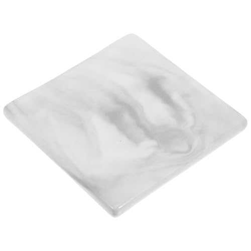 Housoutil Hamster Keramik Kühlplatte 3.54X3.54 Zoll Kühlmatte Für Käfig Abkühlung Sommerbett Kleintierbett Zubehör