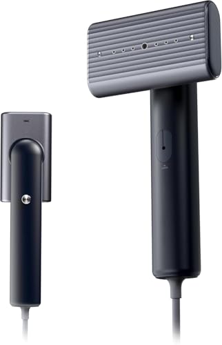 Nesugar G9 Dampfglätter für Kleidung Tragbares 2-in-1-Bügeleisen und Dampfgarer Hand-Dampfglätter Aufheizzeit 0,9 lbs, 1200 W Leichtes Mini-Dampfbügeleisen für unterwegs und zu Hause
