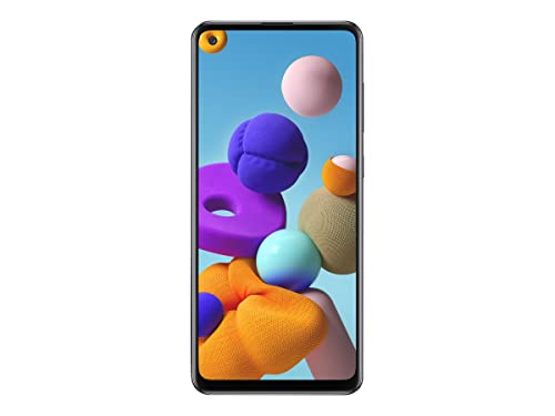 Samsung Galaxy A21s Dual SIM 64GB, Black, A217F Android Smartphone