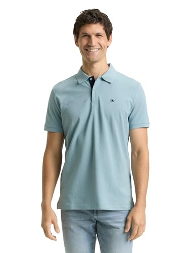 TOM TAILOR Herren 1031006 Herren Poloshirt, 30838 - Tourmaline, XL