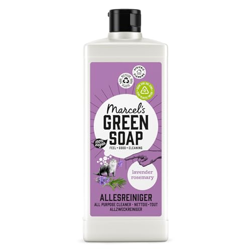 Marcel's Green Soap - Allzweckreiniger Lavendel & Rosmarin - Oberflächenreiniger - Umweltfreundlich - Vegan - 97% Biologisch abbaubar - 750 ml