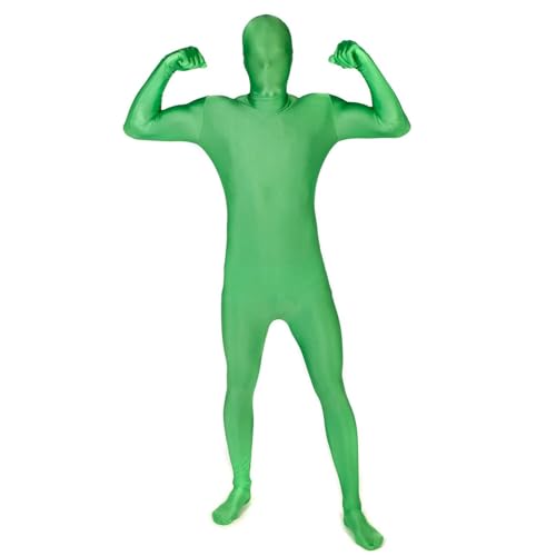 Morphsuit Grün, Ganzkörperanzug Grün, Grüner Ganzkörperanzug, Ganzkörperanzug Karneval, Ganzkörperanzug Kostüm, Grüner Anzug, Morphsuit Herren, Morphsuit Kostüm Herren, Morphsuit Halloween XL