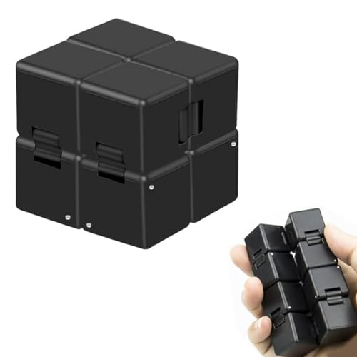 KYLOS Fidget Toys, Gadgets Technik, Infinity Cube, Unendlicher Würfel Spielzeug, Magic Unendlicher Flip Würfel Dekompression Spielzeug, Tötungs Zeit Zappeln Spielwaren Stressabbau Würfel
