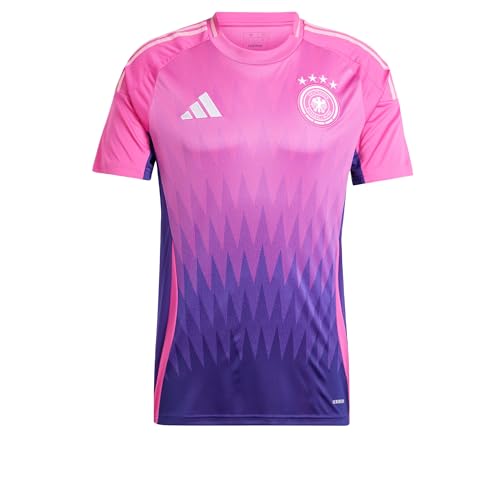adidas Herren DFB A JSY Trikot, Semi Lucid Fuchsia/Team Colleg Purple, M
