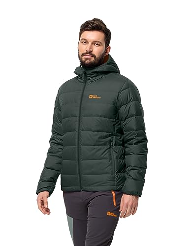 Jack Wolfskin Herren Ather Down Hoody M Rds Daunenjacke, Schwarz, XXL EU