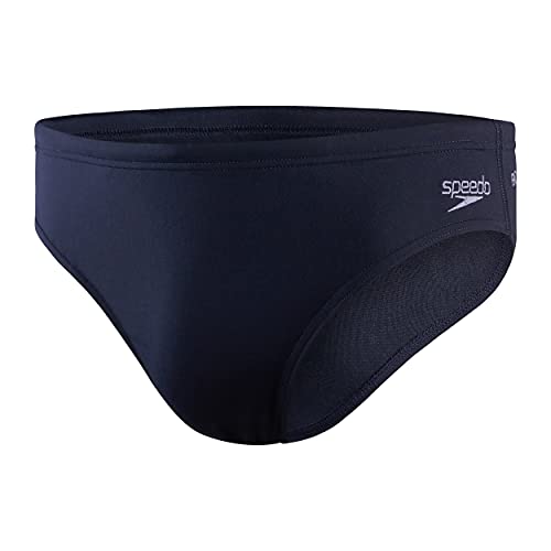 Speedo Herren Endurance+ Badehose 7 cm | Chlorbeständig | Recyceltes Material | Schwimmen Fitness | Training Schwimmbekleidung, True Navy, 36