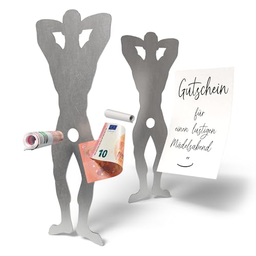 Creatastic® Lustige Geschenke für Frauen [Edelstahl Mann Geschenk lustig für Frauen] Geldgeschenke Geburtstag | Geschenke für Freundin | Geburtstag Frau