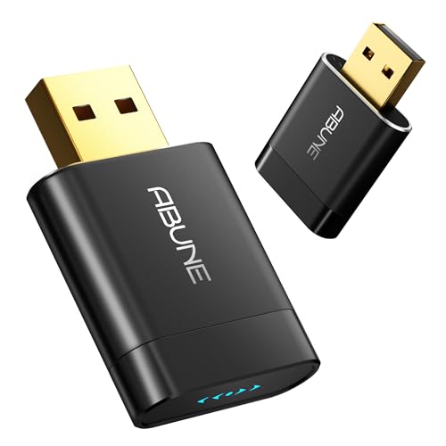Mini CarPlay Wireless Adapter & Android Auto Wireless Adapter, USB-A/USB-C, Kompatibel mit iOS 10+ & Android 11+, Plug & Play, Schnelle Stabile Verbindung, Kabelloses Upgrade