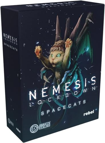 Awaken Realms, Nemesis: Lockdown – New Cats, Erweiterung, Expertenspiel, Dungeon Crawler, 1-5 Spieler, Ab 14+ Jahren, 60-180 Minuten, Deutsch, Mehrsprachig