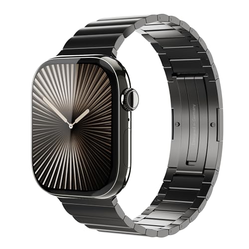 VONMÄHLEN Link Bracelet Pro - Hochwertiges Edelstahlarmband kompatibel mit Apple Watch, 316L Edelstahl, umweltbewusster Recyclinganteil, inklusive Anpassungstool