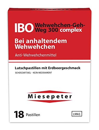 Miesepeter Bonbons - IBO Wehwehchen-Geh-Weg 300 complex - Lustige Geschenke