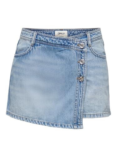 ONLY Onllesly Reg Lb DNM Skort Bj Noos
