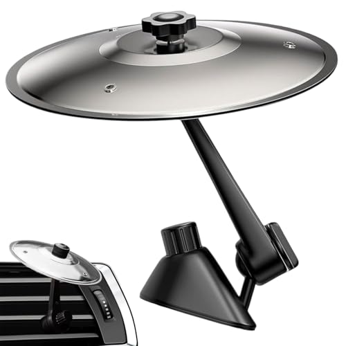 Axingqiwu Car Cymbal Air Vent, Auto Crash Becken Lüftungsschlitz, Lustiges Auto Mini Trommel Cymbals Musikinstrument