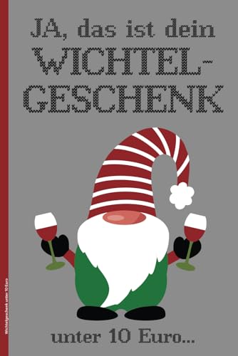 Wichtelgeschenk unter 10 Euro: Weihnachtswichteln steht vor der Tür mit diesem Wichtel Geschenk unter 5 Euro für Frauen und Männer wird Weihnachten lustig eine witzige Wichtelgeschenk Idee