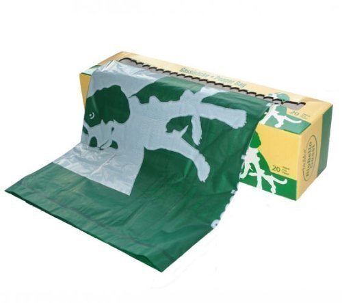 Gassisäcke/Hundebeutel - 100% biologisch abbaubar, 20 STK.