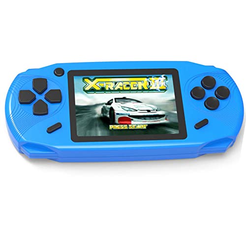 ZHISHAN 16 Bit Handheld Spielkonsole Tragbare Spiele Konsolen inkl.100 Klassische Vintage Video Spielen 3.0 