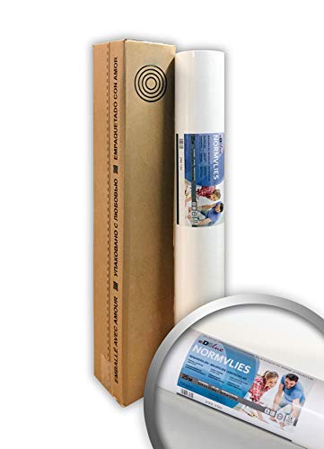NORMVLIES 150 g Öko Renoviervlies glatte überstreichbare Vliestapete umweltbewusst weiß Glattvlies nachhaltig umweltschonend Malervlies | 18,75m2 25 Meter Rolle FSC® MIX Nr. TSUD-COC-001718-KR