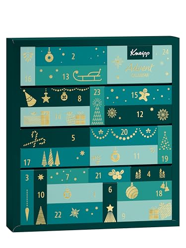 Kneipp Adventskalender 2025 - Hochwertiger Adventskalender mit 24 Beauty Überraschungen für den Wellness Moment - Für Dich selbst oder zum Verschenken