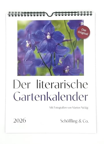 Der literarische Gartenkalender 2026