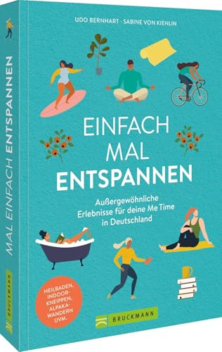 Einfach mal entspannen: Außergewöhnliche Erlebnisse für deine Me Time in Deutschland. Heilbaden, Indoor-Kneippen, Alpakawandern uvm.