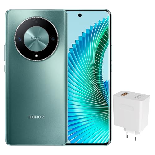 HONOR Magic6 Lite 5G Smartphone, 8 GB + 256 GB, Qualcomm Snapdragon 6 Gen 1, 16,78 cm (6,78 Zoll) AMOLED-Display, 120 Hz, 108 MP Dreifachkamera, Android 13/MagicOS 7.2, Grün