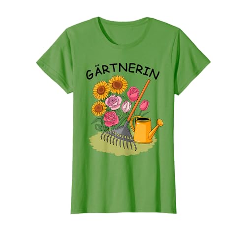 Gärtnerin Kostüm Karneval Geschenk Gärtnerei Garten T-Shirt