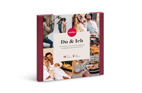 mydays Geschenkbox Du & Ich, für 2 Personen, freie Erlebnis-Auswahl an ca. 401 Orten