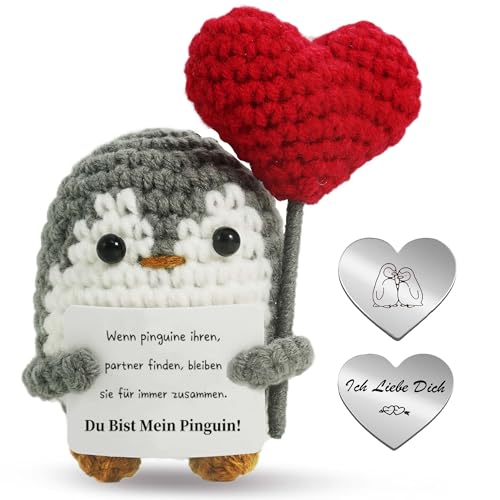 ZIENZENGYA Ich Liebe Dich Geschenk, Jahrestag Geschenke für Sie Ihn, Partner Geschenke Pärchen für Frauen Männer, Valentinstag, Hochzeitstag, Geburtstag, Pocket Hug