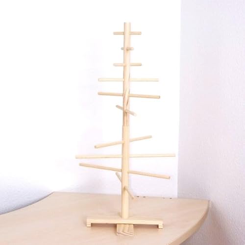 Deko AS Holzbaum Dekobaum Weihnachtsbaum Lichterbaum Geschenkbaum Wunschbaum Maibaum Osterbaum Lichterbaum Hochzeitsbaum Echtholz Natur 120cm hoch 70cm Durchmesser T1200-120-70 (80 cm Hoch)