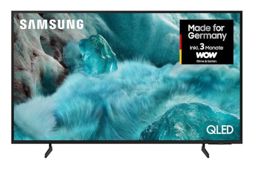 Samsung QLED Q7F2 4K 55 Zoll (138 cm) UHD Fernseher, Q4 AI Prozessor, Quantum Dot für Reale Farben, 4K Upscaling, Knox Security, Gaming Hub, Kostenlose Inhalte, Samsung Vision AI Smart TV