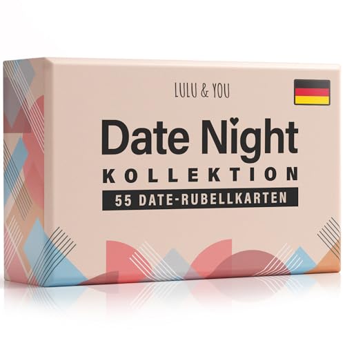Lulu & You 55 Rubbelkarten für Paare – Kreative Ideen für Date Nights – Romantisches Geschenk für Paare – Überraschende Date Night Cards als gemeinsame Zeit Geschenk