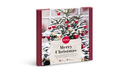 mydays Geschenkbox Merry Christmas, für 1-2 Personen, freie Erlebnis-Auswahl an ca. 1219 Orten