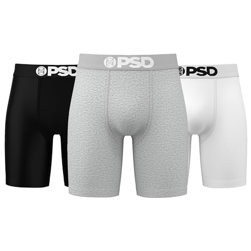 PSD Herren Ntrls SLD Ctn Boxershorts, 3er-Pack, Multi | Ntrls SLD Ctn 3 Stück, Large