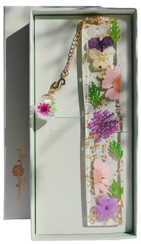 Famweylami Weihnachtsgeschenke für Frauen Lesezeichen Buchstaben Personalisiert, Geschenk für Lehrer, Leser, Bücherwürmer, Mädchen, Mutter, Großmutter, Buchdekoration, Sammlerstücke, Souvenirs-S